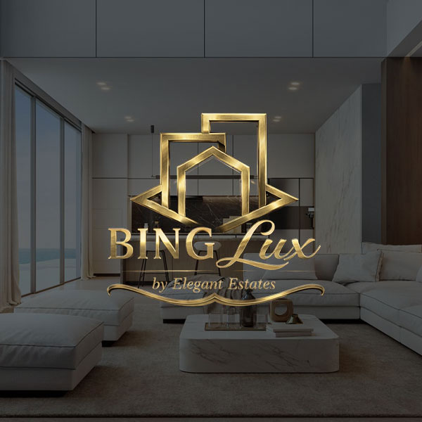 Living room luxury house in modern style